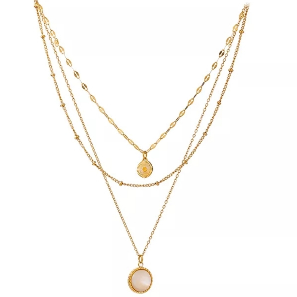 Gorgeous Lady Multilayered Necklace - Picture 1 of 8
